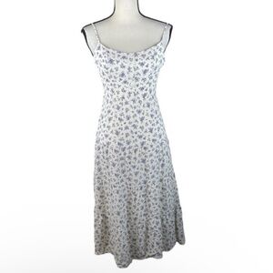 Reformation Floral Midi Dress Size 2